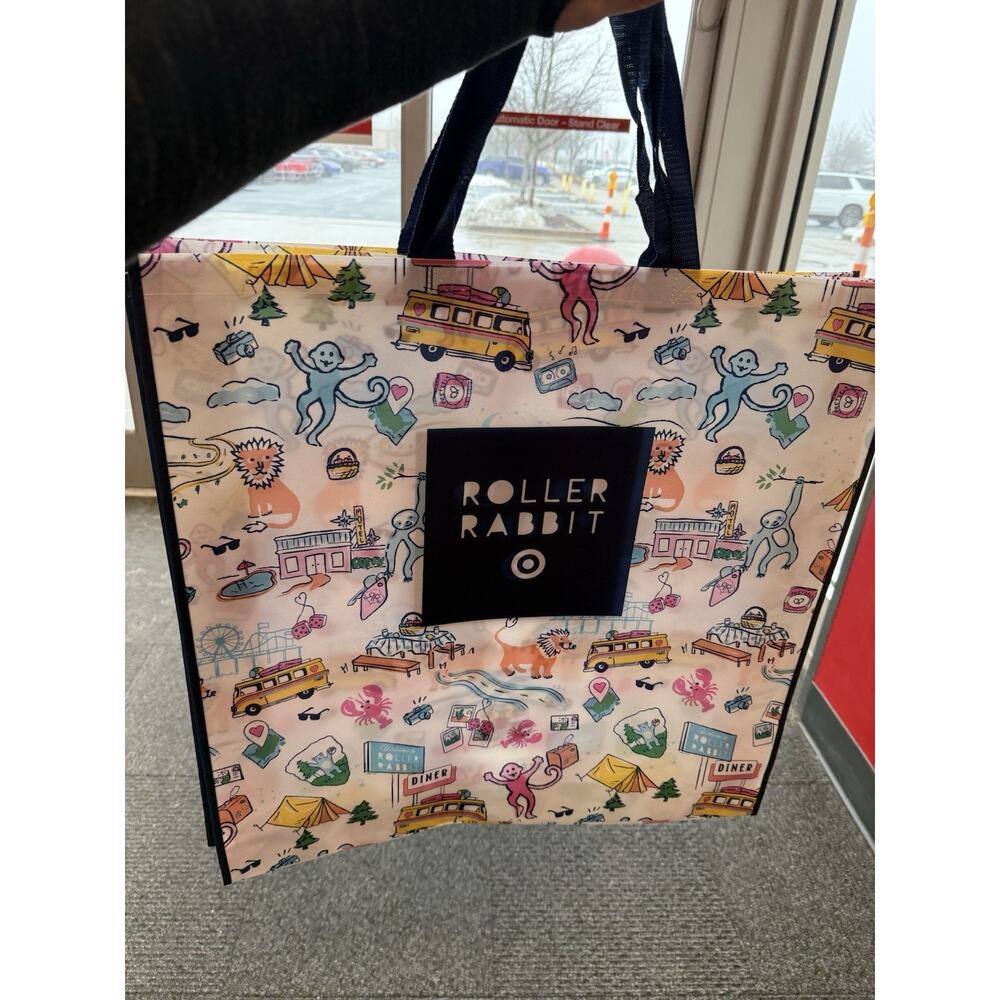 Roller Rabbit Target Exclusive Shopping Bag Tote 3/7/2026 Rare Gift Promo